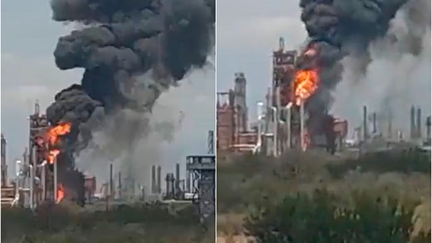 “Seguramente hubo algún accidente”: AMLO no sabía de incendios en refinería Deer Park