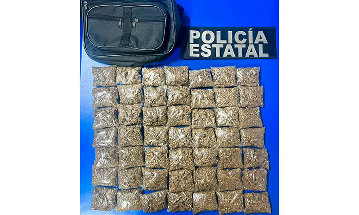 Aseguran 49 envoltorios con “mota” en Guaymas