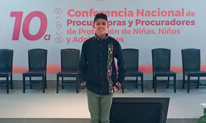 Participa en conferencia nacional de procuradores del menor el guaymense Bruno Díaz Olimón