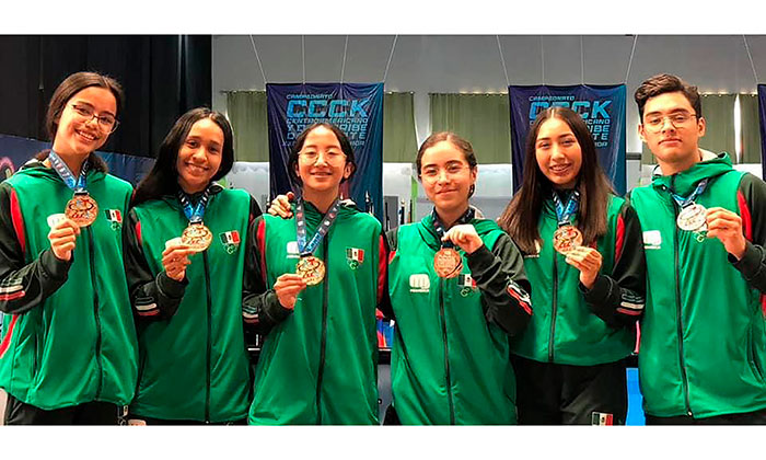 Ganan karatecas sonorenses seis medallas en Centroamericano y del Caribe