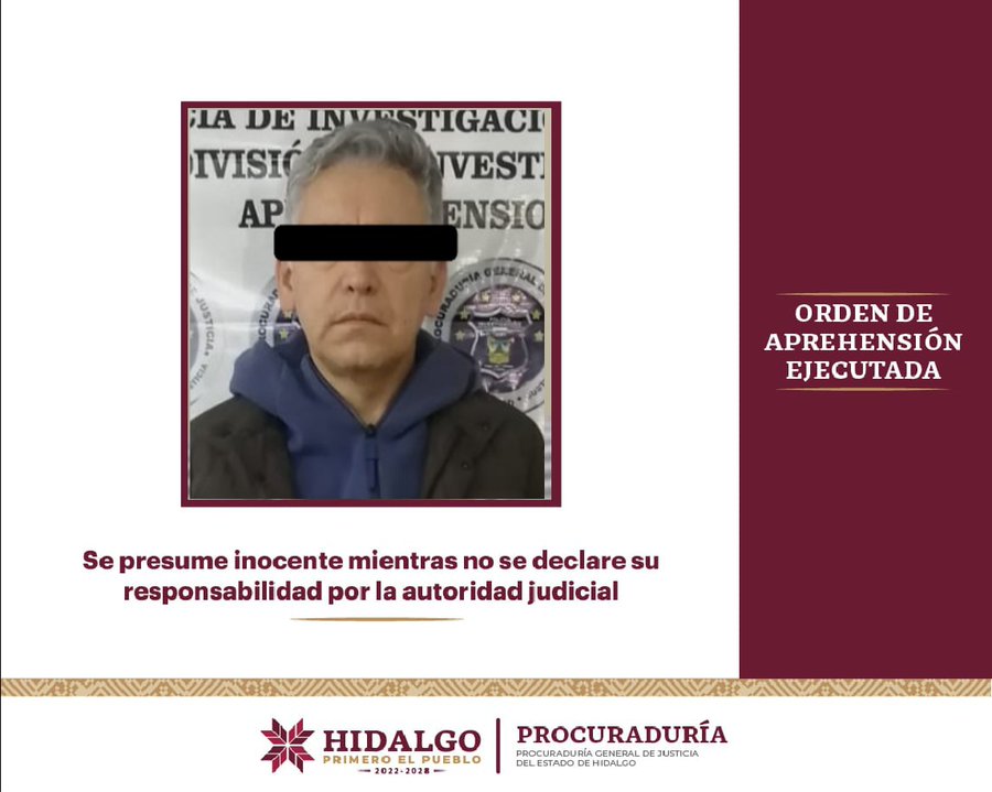 Detienen a exfuncionario implicado en ‘Estafa Siniestra’ de Hidalgo