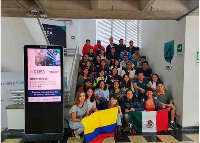 Realizan jóvenes queretanos voluntariado en Colombia