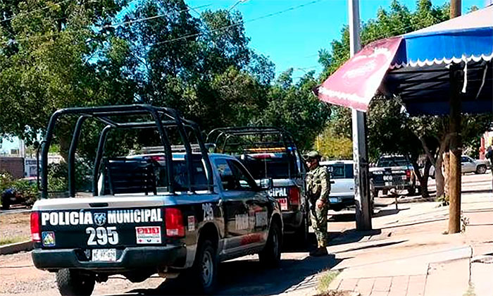 Ataca joven a elemento de la Policía Municipal en Ciudad Obregón