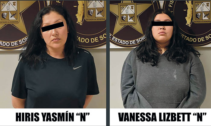 Sentencian a dos mujeres a 309 años de cárcel