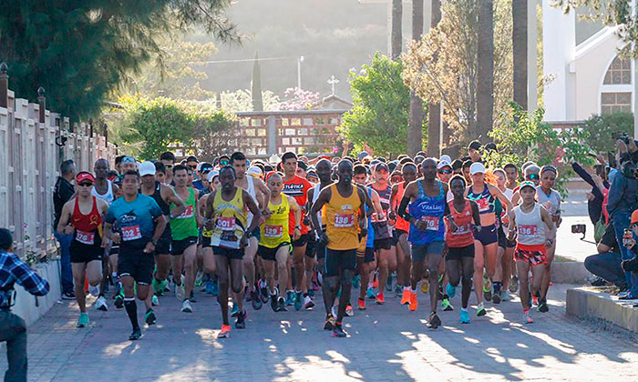 Destaca éxito de Medio Maratón; El gobernador Alfonso Durazo