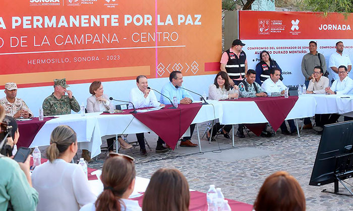 Toma protesta a Red Vecinal Ciudadana; El gobernador Alfonso Durazo