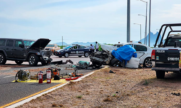 Muere conductor de automóvil en bulevard ‘Tetakawi’