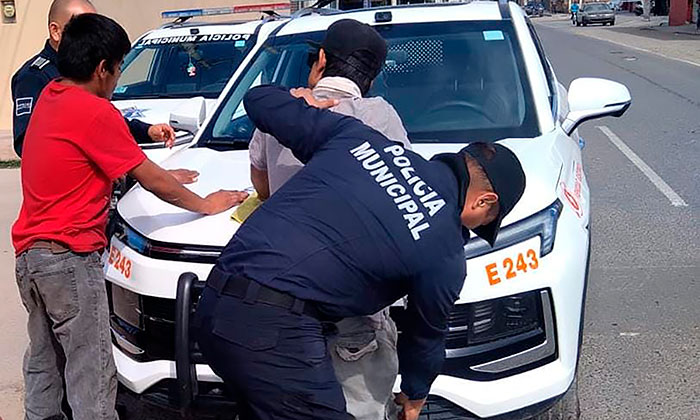 Apresan a par de “macheteros” en el norte de la ciudad