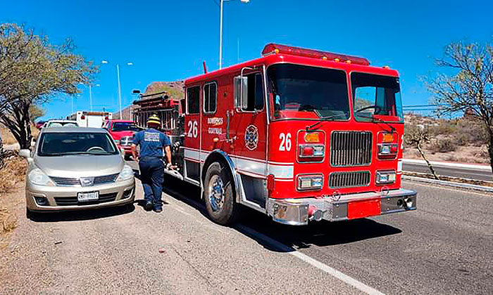 Se incendia lote baldío en Miramar