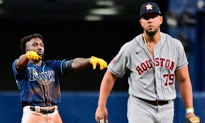 Rays abolla corona de Astros en noche de ‘terror’ para José Urquidy