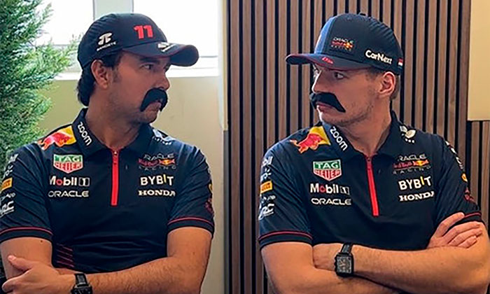 Verstappen espera que ‘Checo’ Pérez se aplique