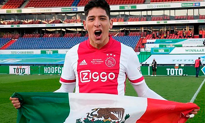 Edson Álvarez aporta ‘veneno’; lo elogian en el Ajax