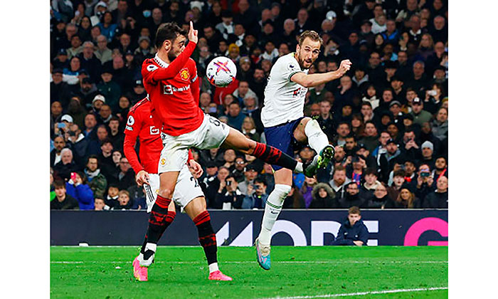 Manchester United deja escapar puntos frente a Tottenham