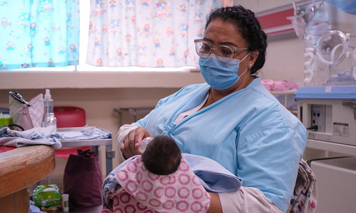 Benefician a más de 700 bebés con leche materna en el Hospital Infantil del Estado