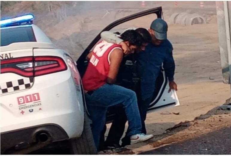 Choca patrulla de Guardia Nacional en Costa Chica de Guerrero; hay dos agentes lesionados
