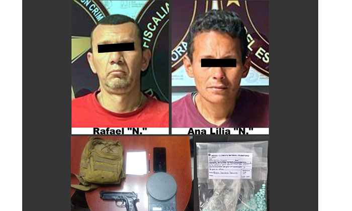 Arrestan a dos personas con drogas en Nogales