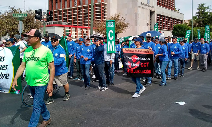 Realizan nutrido desfile del Día del Trabajo; Participan más de 20 mil trabajadores
