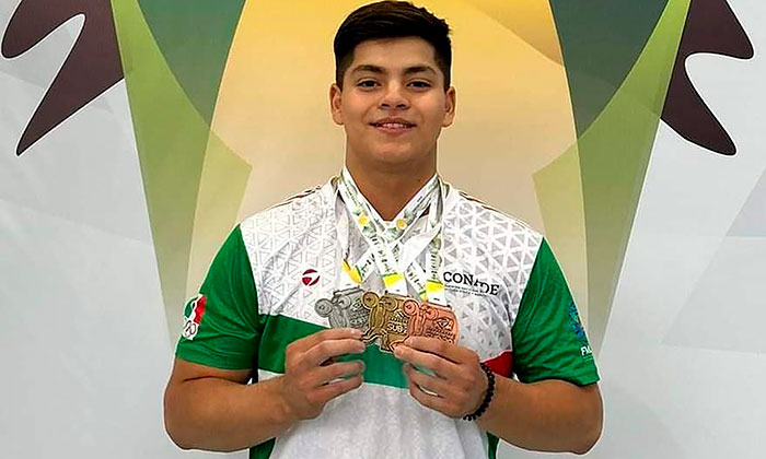 Se cubre de oro alumno del Cecyte La Manga en el Campeonato Panamericano de Halterofilia