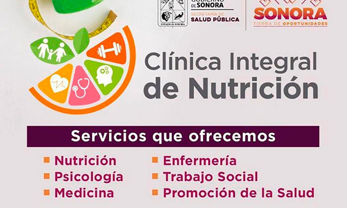 Clínicas de Nutrición en Sonora han ofrecido seis mil servicios: Secretaría de Salud