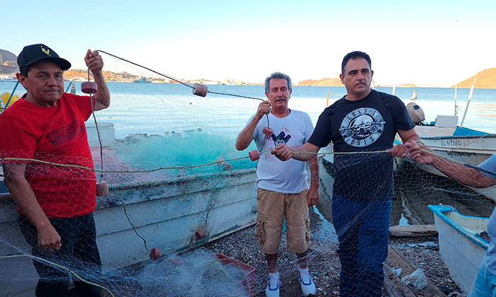 Retiene Semar artes de pesca a Ribereños