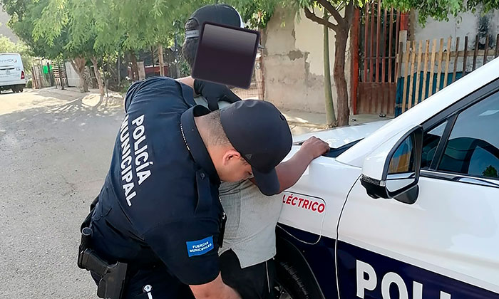 Arrestan a dos “tiradores” en colonia San Benito