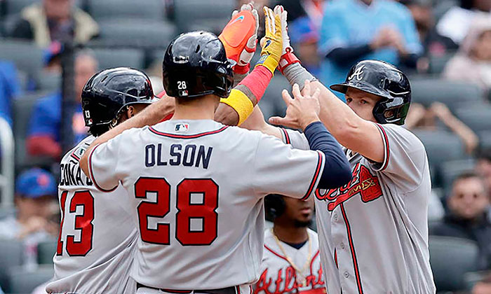 Atlanta se pone ‘Bravo’ y maniata a Mets sobre el final