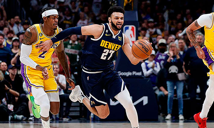 Nuggets vencen a Lakers y amplían su ventaja en Final del Oeste