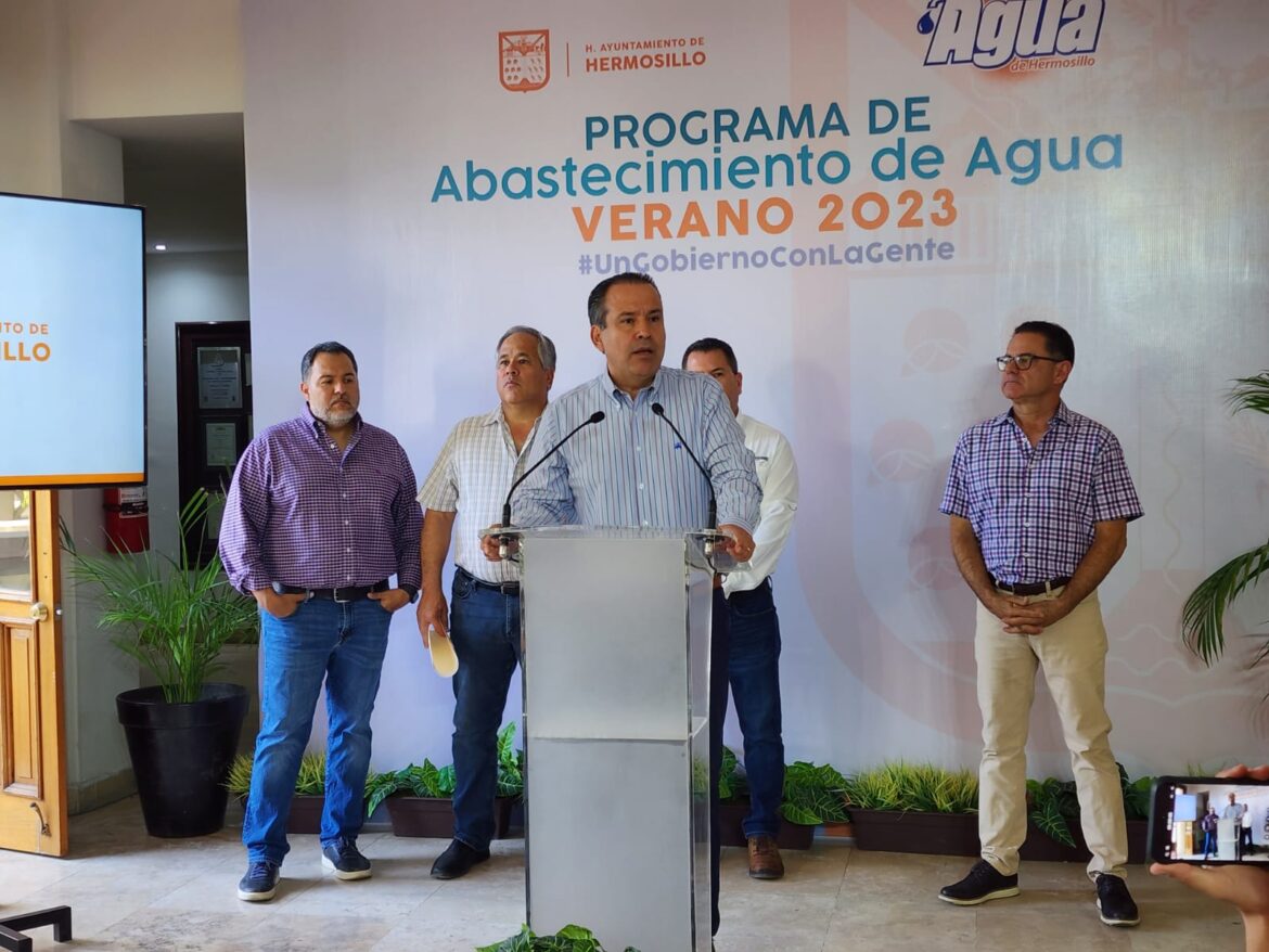 Esta garantizado el abasto eficiente de agua este verano; afirma Alcalde