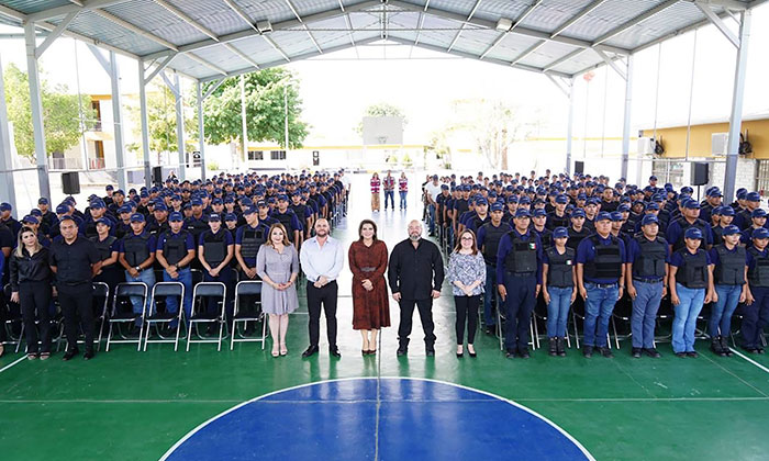 Capacitan a futuros policías en prevención de adicciones; Autoridades del DIF Sonora