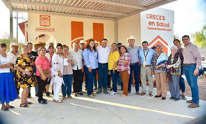 Entrega alcalde Casa de Salud en Topahue con recursos municipales y estatales
