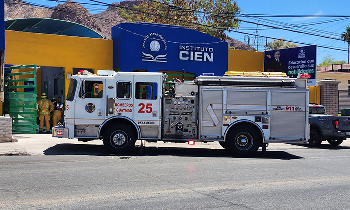 Clausura UMPC instituto Cien por conato de incendio en Guaymas