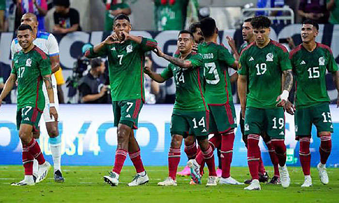Golea Tri 4-0 a Honduras en Copa Oro