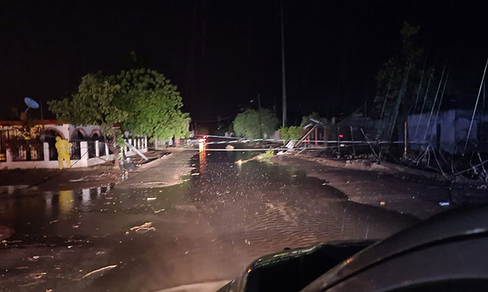 Devasta tormenta Guaymas y Empalme