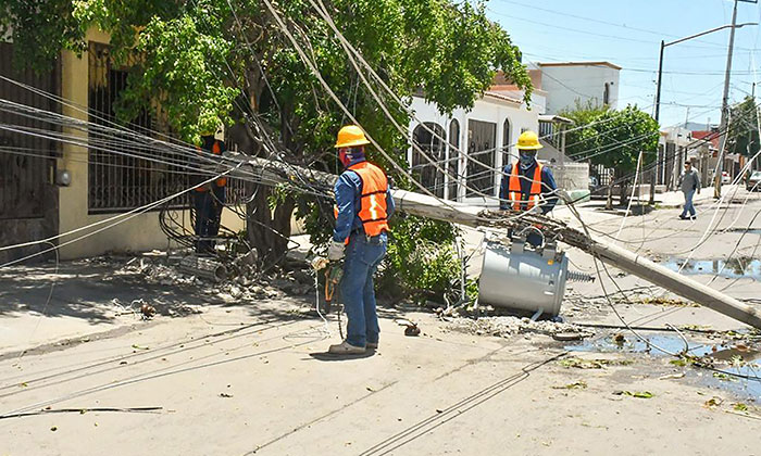 Causa tormenta severos daños