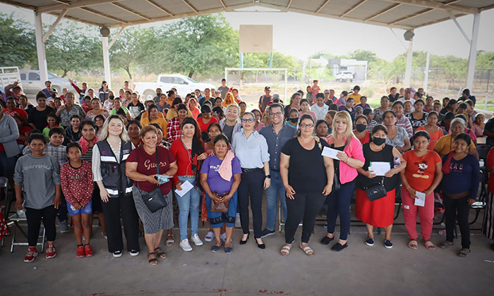 Beneficia Sedesson a 230 familias en el poblado Miguel Alemán y Bahía Kino