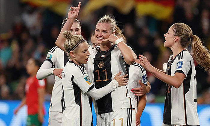 Alemania debuta en Mundial Femenil goleando a Marruecos