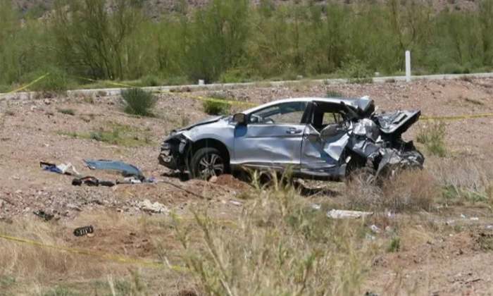 Deja volcadura un muerto en la carretera a Guaymas