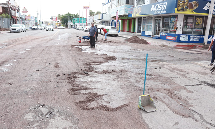 Refuerzan limpieza en el centro de la ciudad