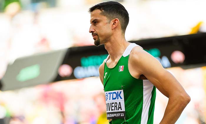 Concluye actuación del saltador Edgar Rivera en el mundial de atletismo