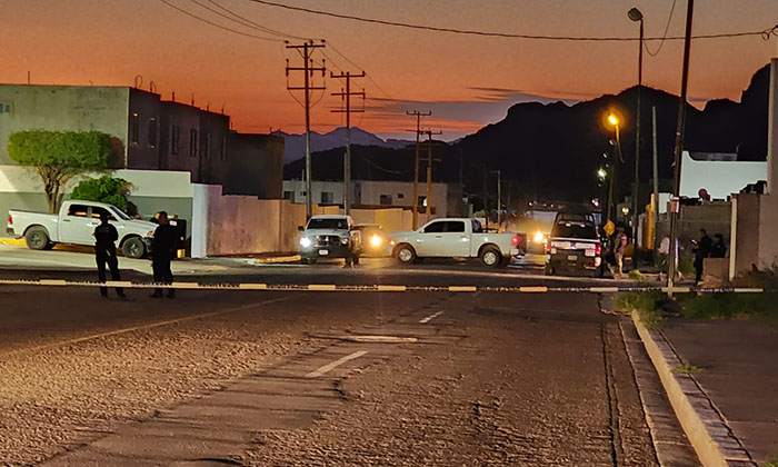 Deja ataque armado tres hombres heridos en Guaymas
