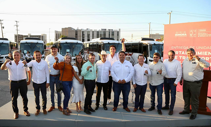 Fortalece el sistema de transporte: Gobernador Alfonso Durazo