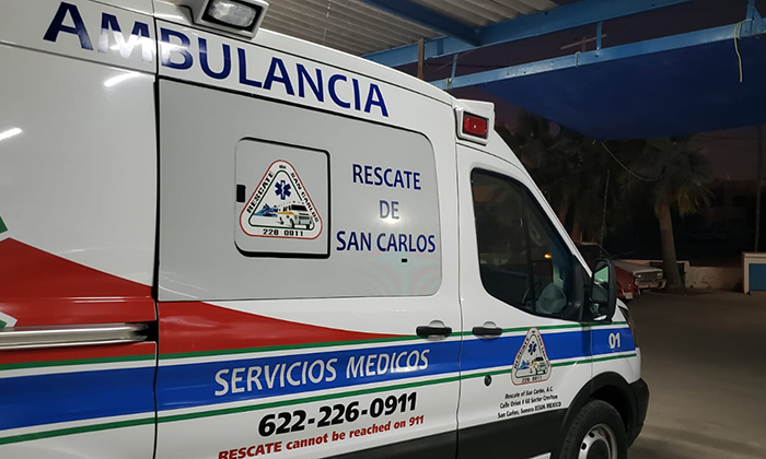 Rescate elementos de la PESP niños en San Carlos