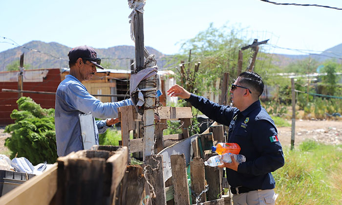 Mantienen entrega de apoyos para mitigar calor; Autoridades estatales