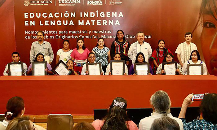 Dan nombramientos definitivos a docentes en pueblos originarios