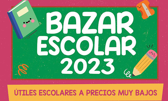 Invita DIF Sonora al Gran Bazar Escolar 2023