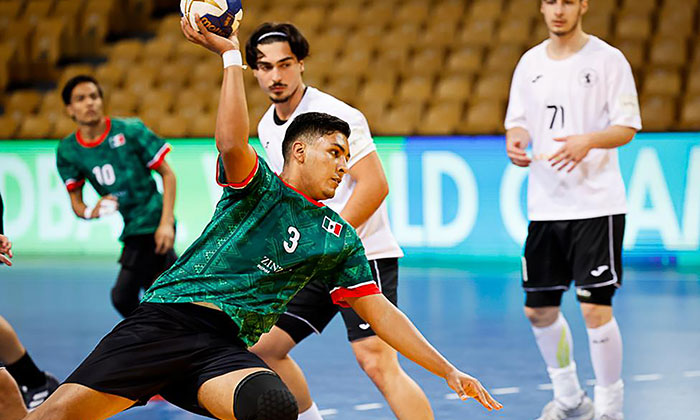 Aportan sonorenses en triunfo de México en handball en el Mundial Sub 19