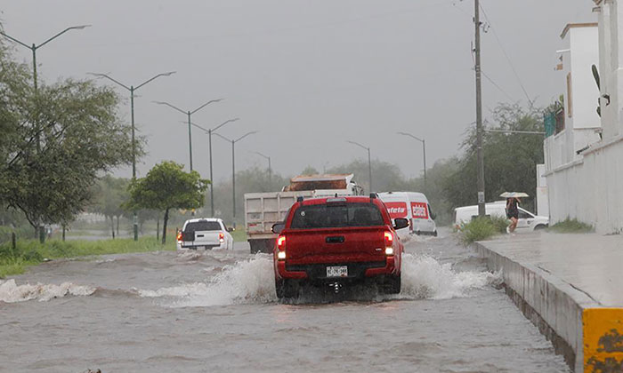 Provocan lluvias escasas afectaciones en la ciudad