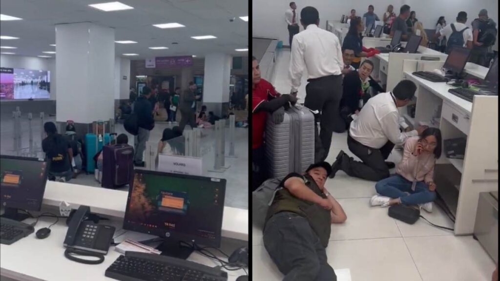 Caos y Violencia en el AICM: Balacera en la Terminal 1 Desencadena Movilización Policial Masiva