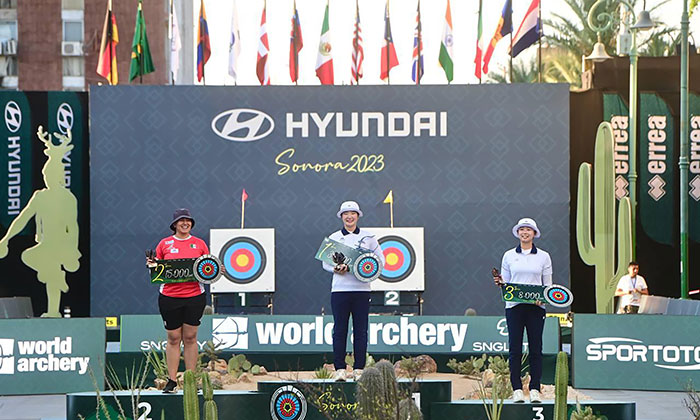 Disfrutan de Copa Mundial de Tiro con Arco