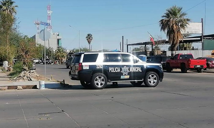Abaten policías a dos hombres en San Luis Río Colorado